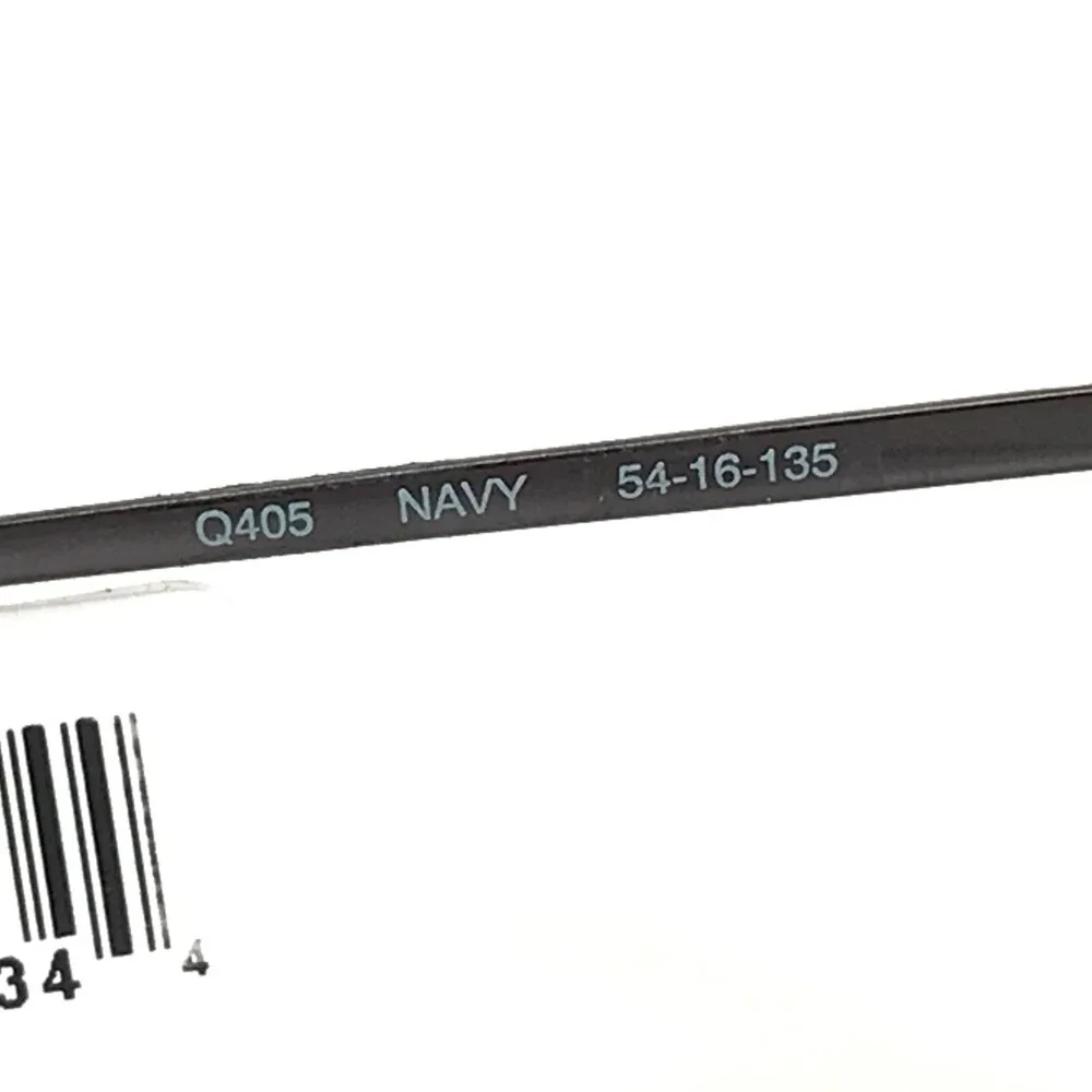 Converse Eyeglasses Frames Q405 NAVY Grey Blue Cat Eye Full Rim 54-16-135